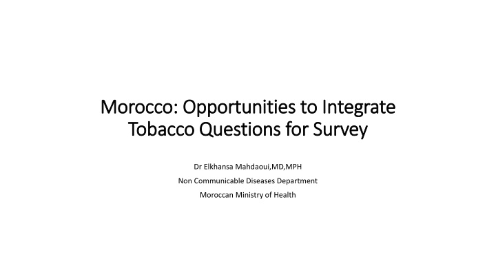 morocco morocco opportunities opportunities