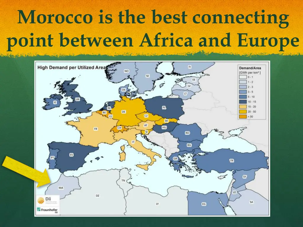 morocco is the best connecting point between