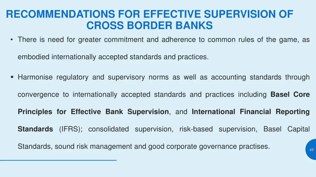 recommendations for effective supervision