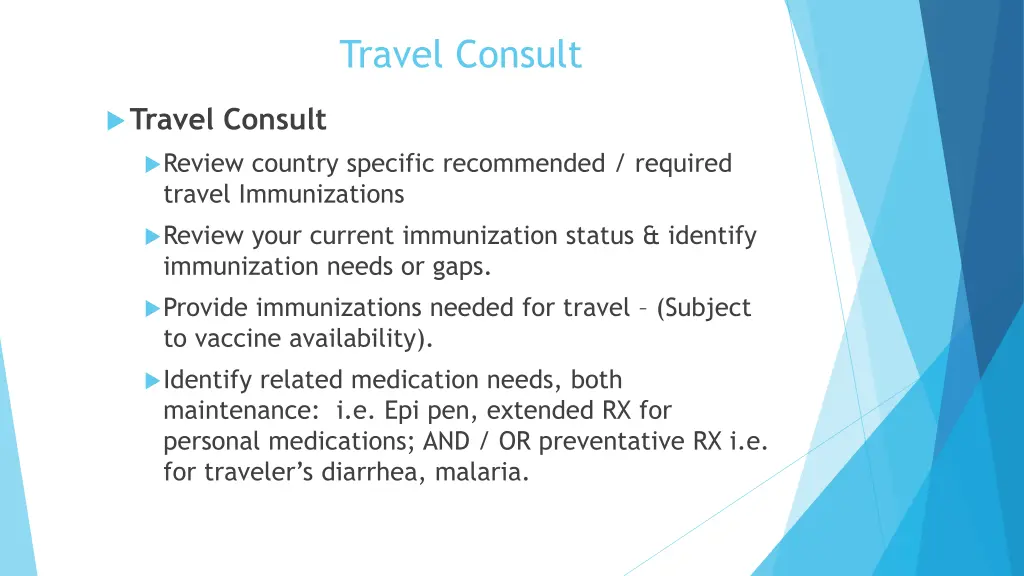 travel consult