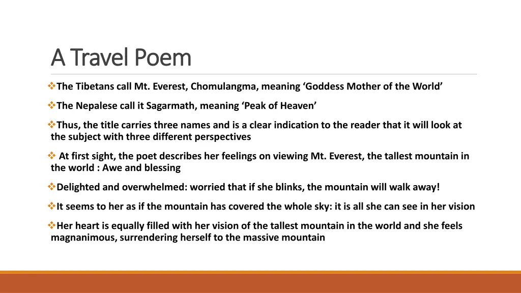 a travel poem a travel poem