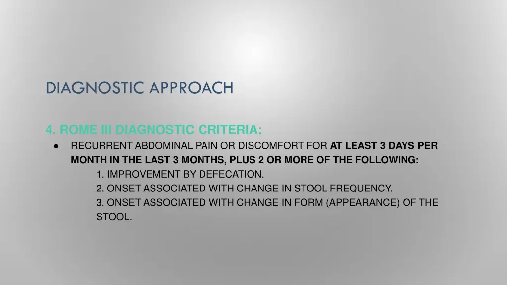 diagnostic approach 2