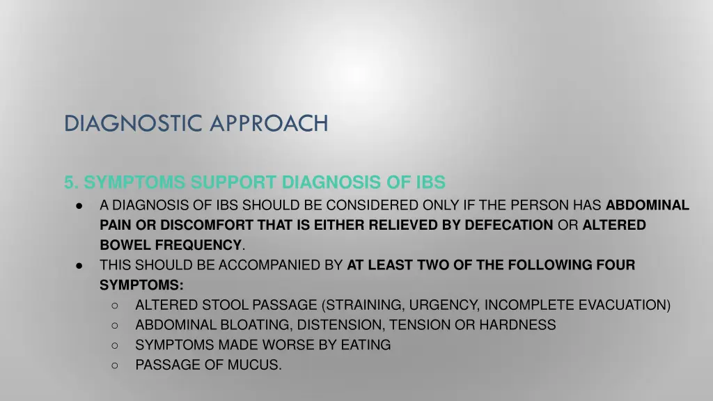 diagnostic approach 3
