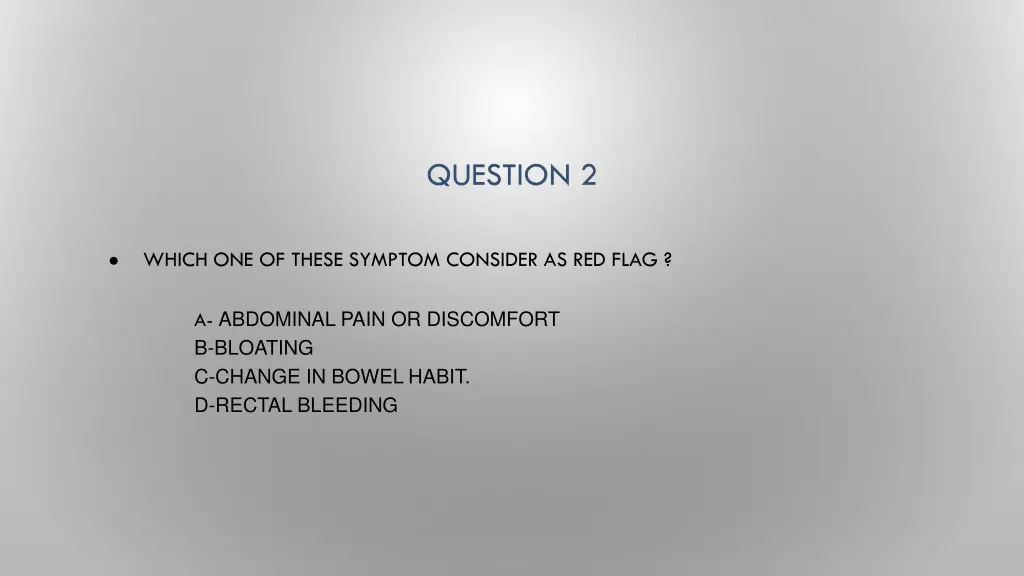 question 2 1