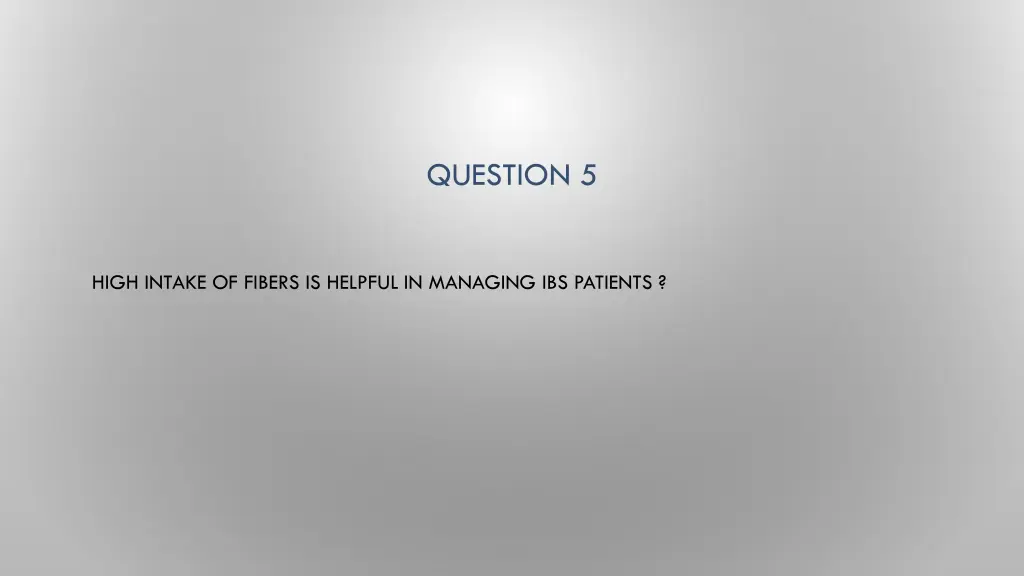 question 5 1