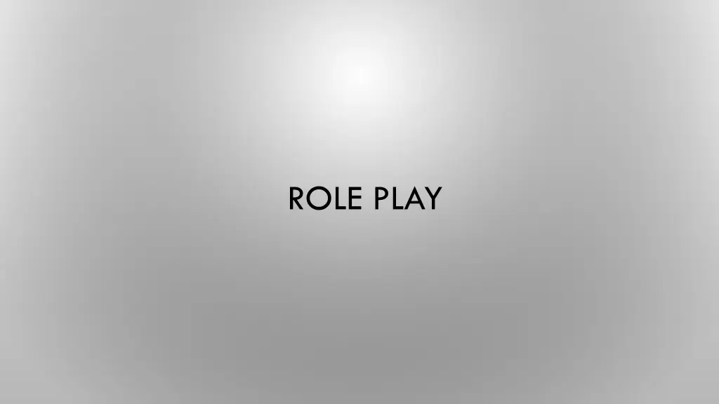 role play