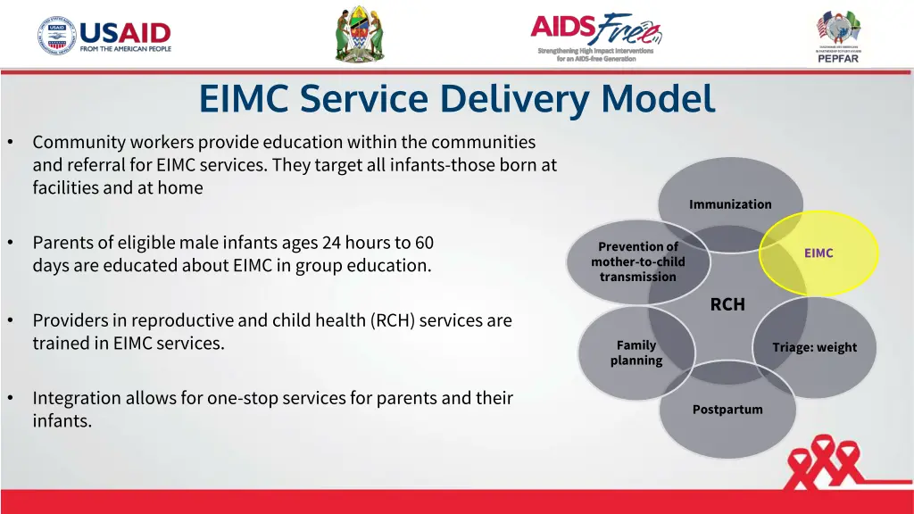 eimc service delivery model community workers