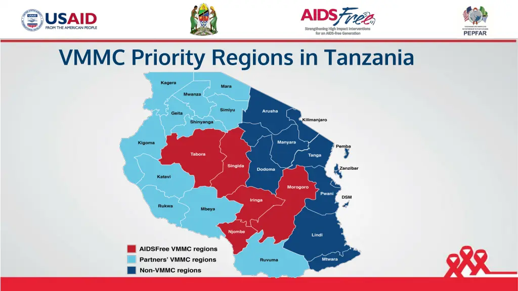 vmmc priority regions in tanzania