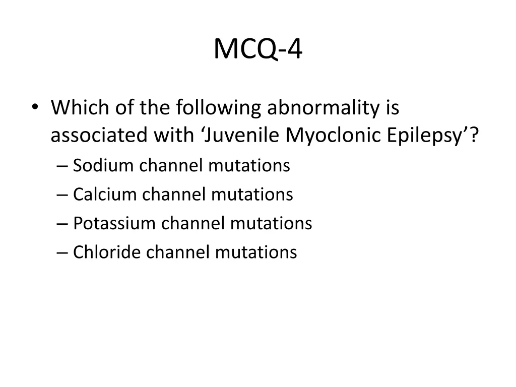 mcq 4