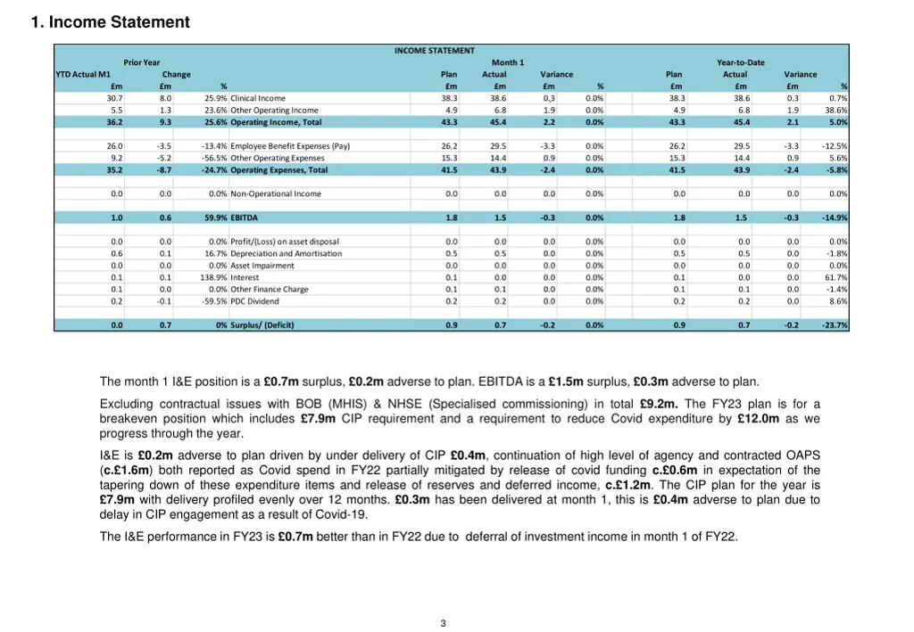1 income statement