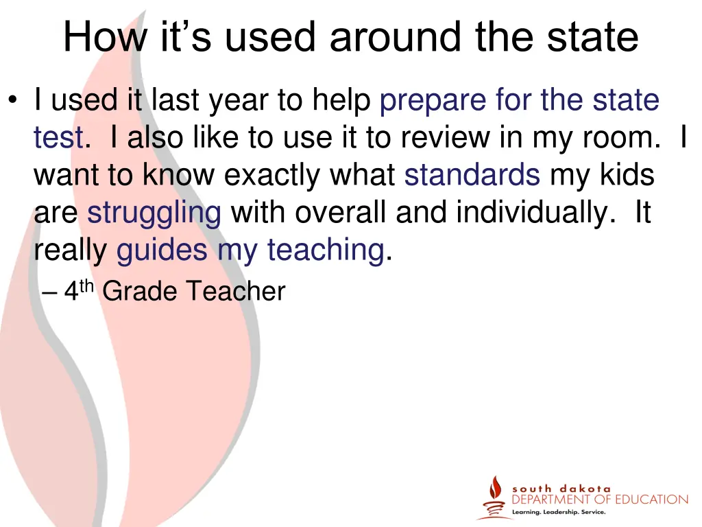 how it s used around the state 13