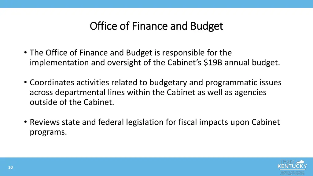 office of finance and budget office of finance