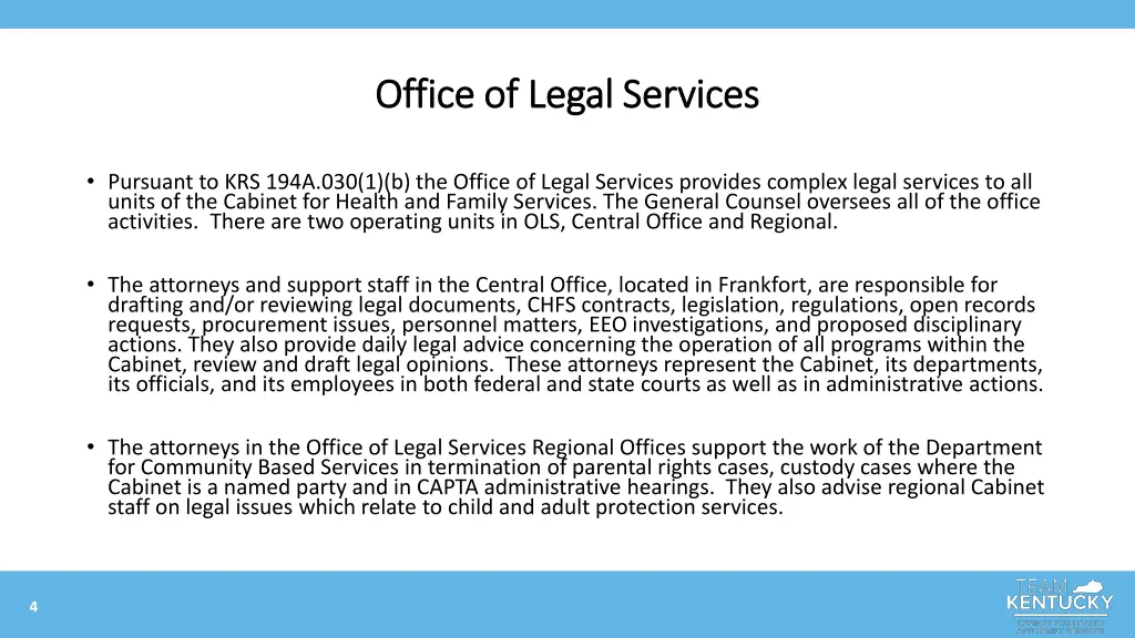 office of legal services office of legal services