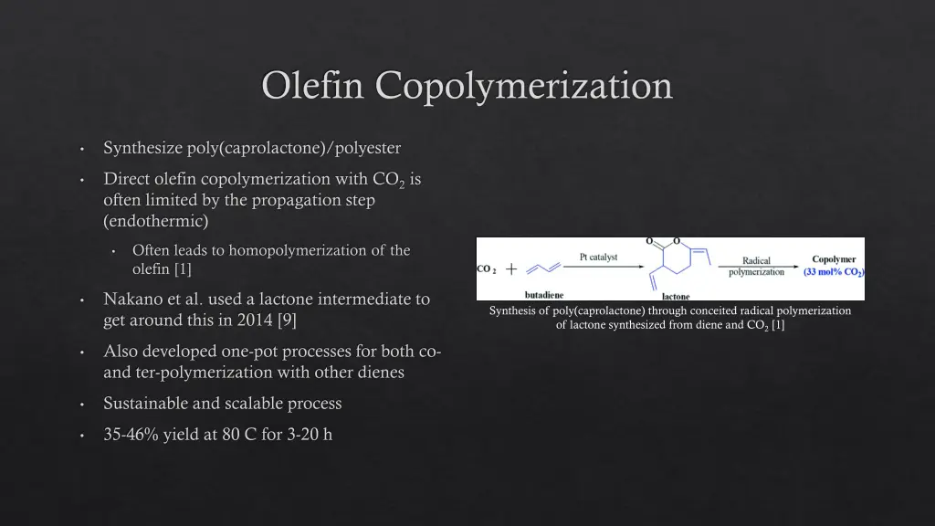 olefin copolymerization