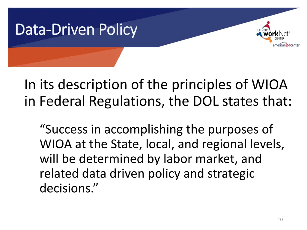data data driven policy driven policy