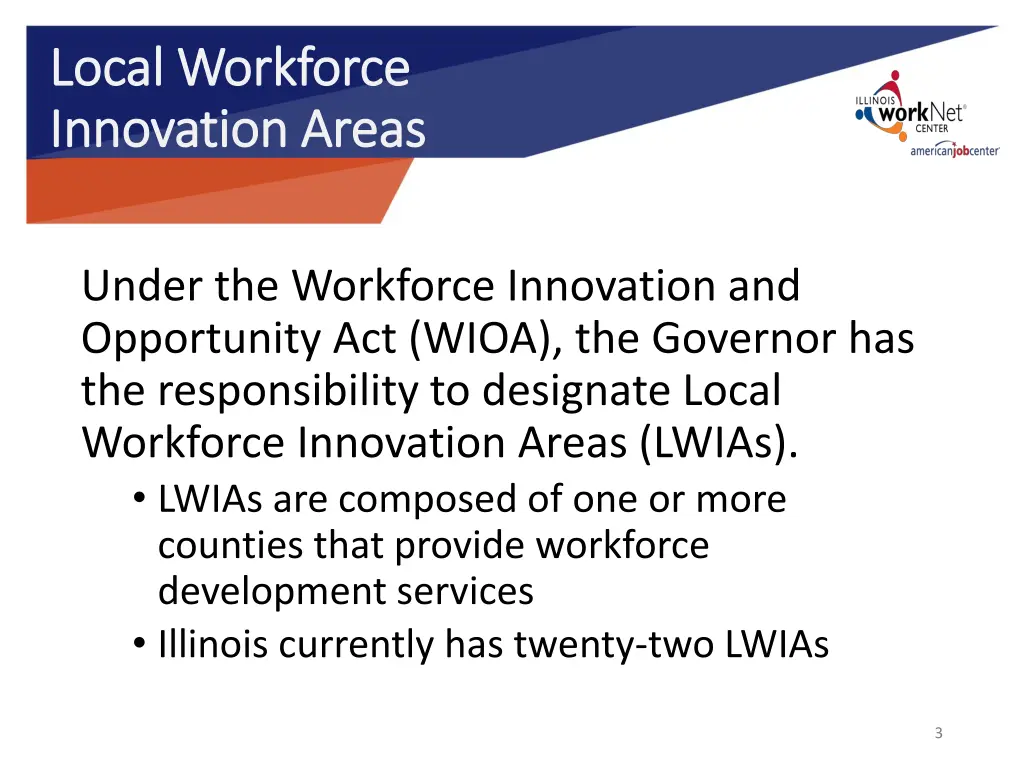 local workforce local workforce innovation areas
