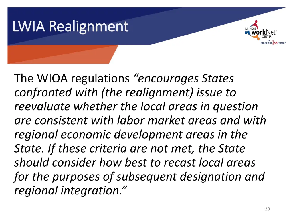 lwia realignment lwia realignment 2