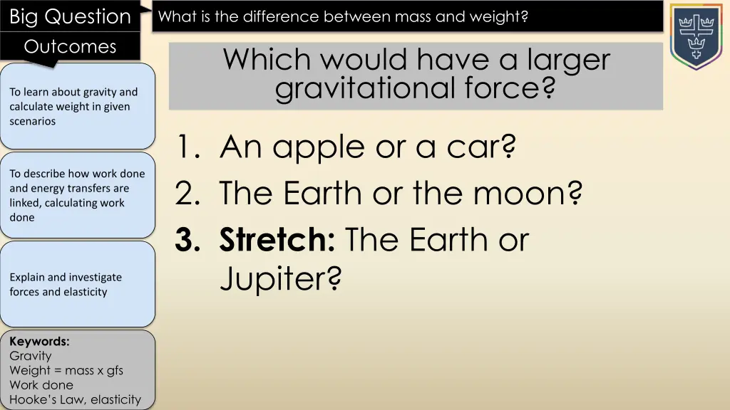 big question outcomes 3