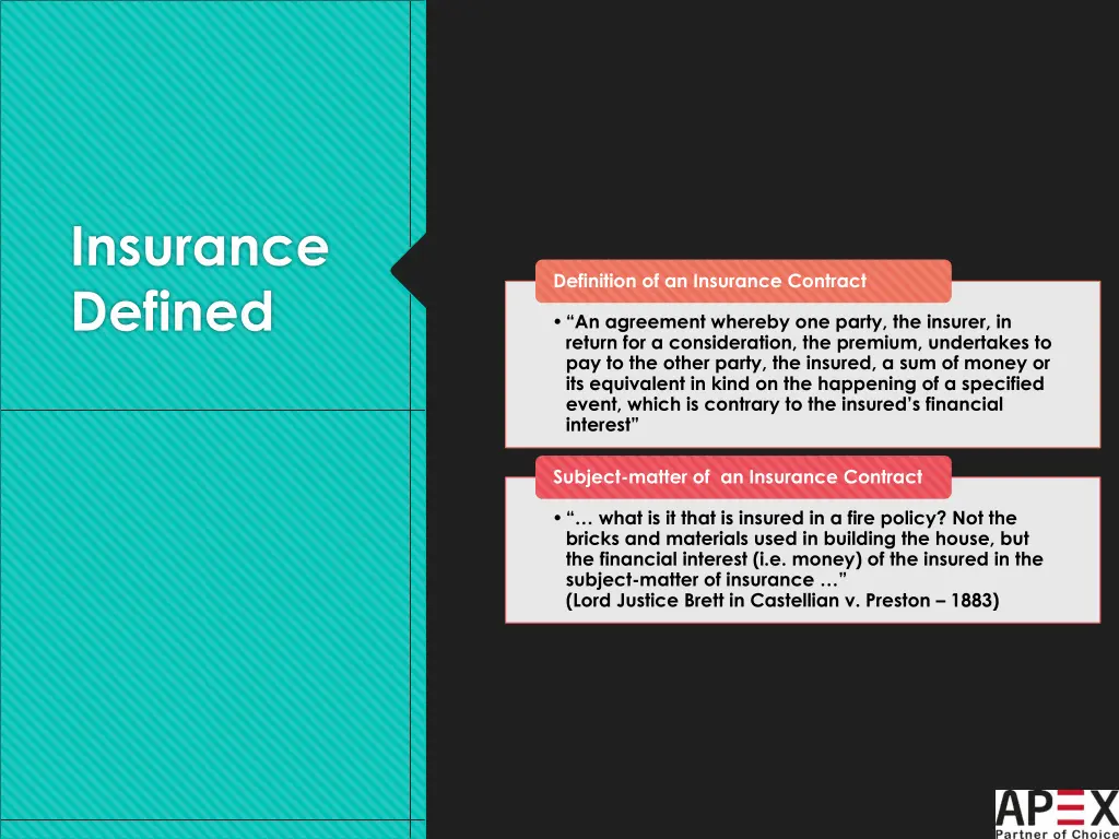 insurance defined