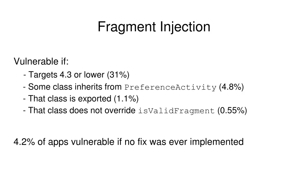 fragment injection 2
