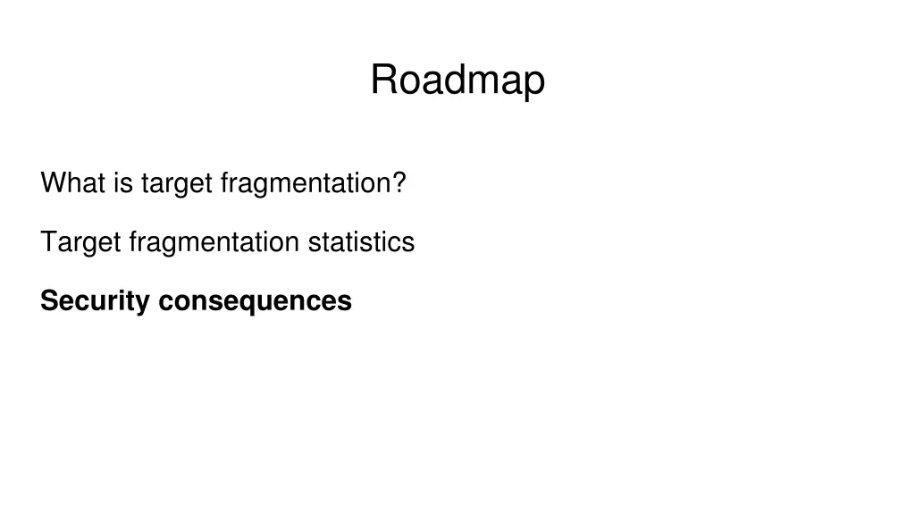 roadmap 3