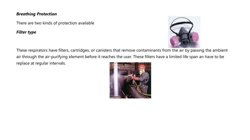 breathing protection