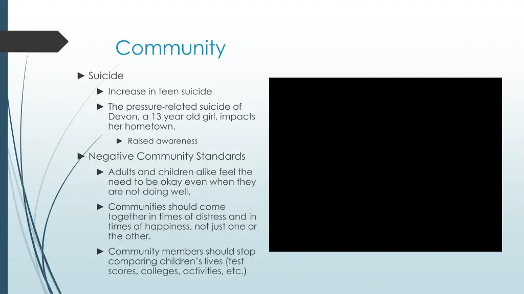 community