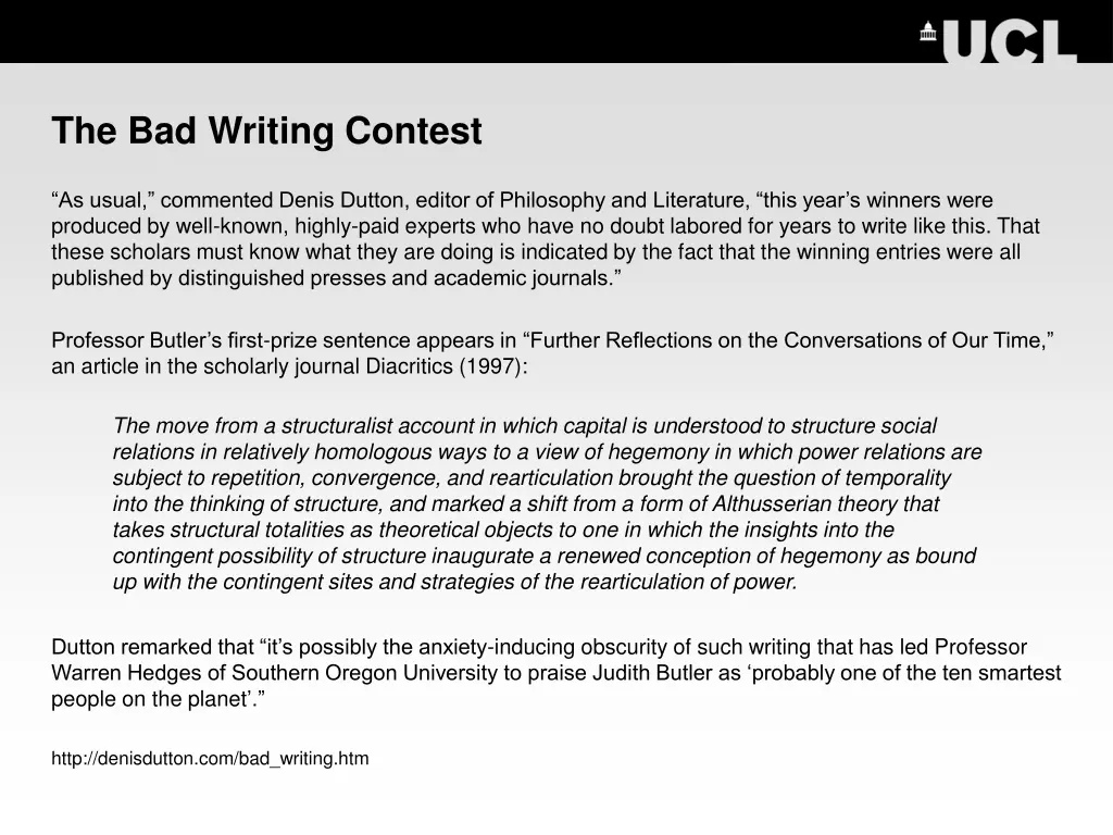 the bad writing contest