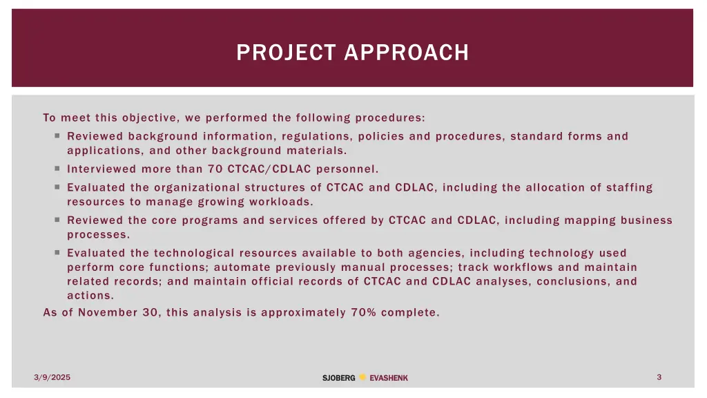 project approach