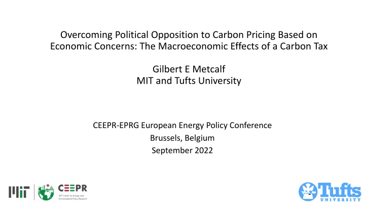 overcoming political opposition to carbon pricing