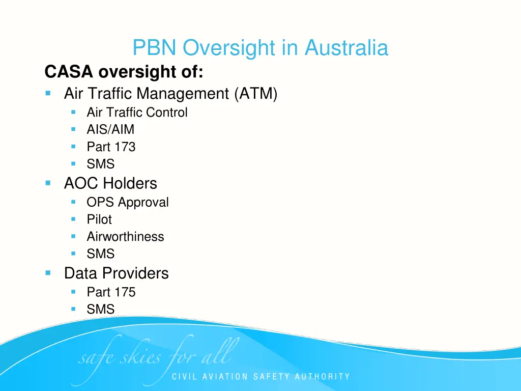 pbn oversight in australia casa oversight