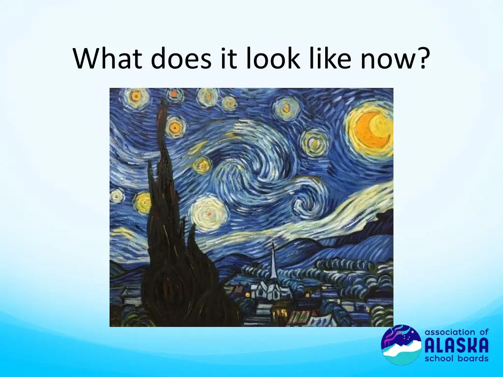 what does it look like now