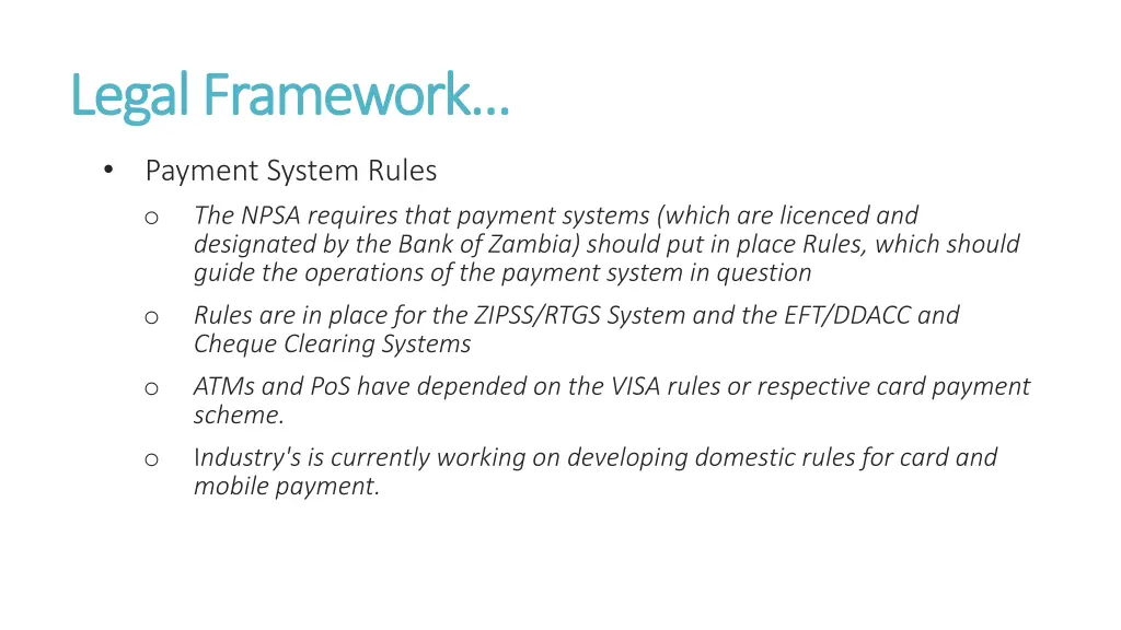 legal framework legal framework 3