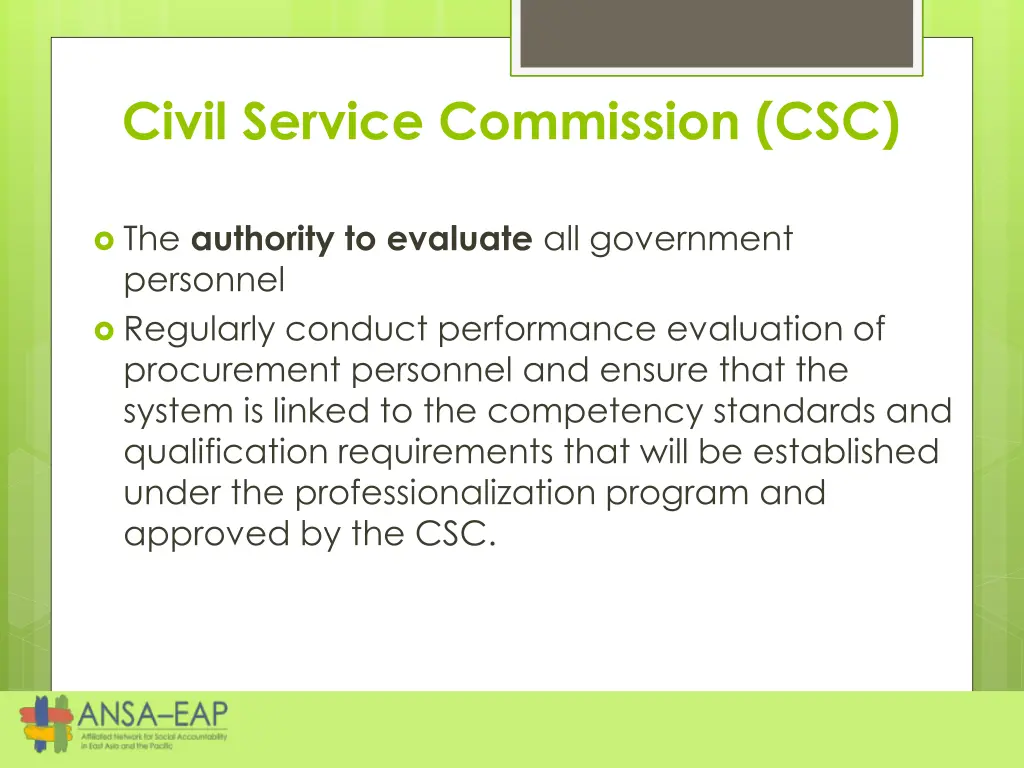 civil service commission csc