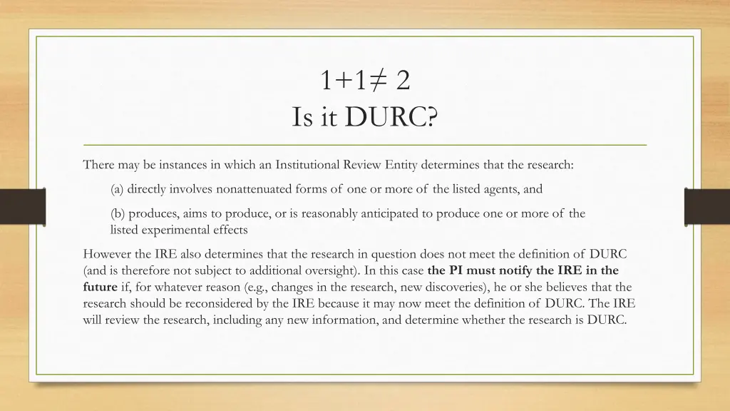 1 1 2 is it durc
