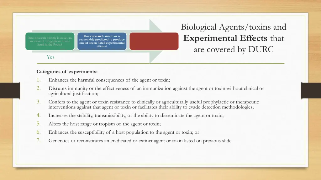 biological agents toxins and experimental effects 1