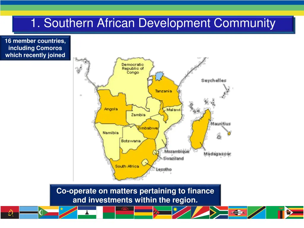 1 southern african development community