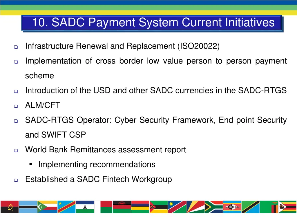 sadc payment system integration model 10 sadc