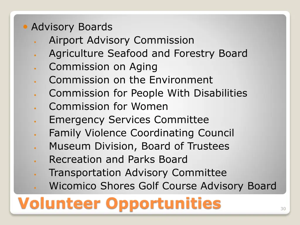 advisory boards airport advisory commission