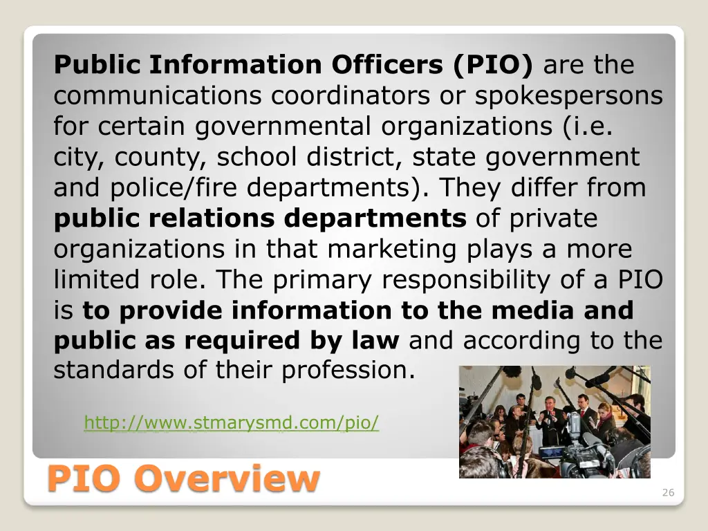 public information officers