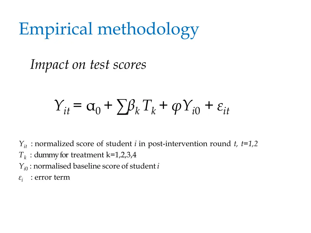 empirical methodology
