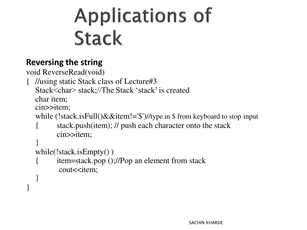 reversing the string void reverseread void using
