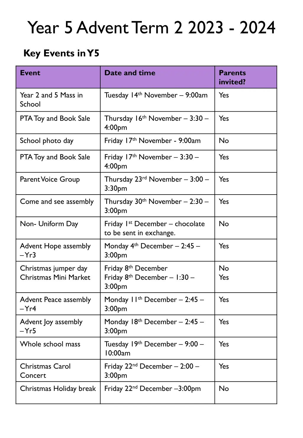 year 5 advent term 2 2023 2024 1