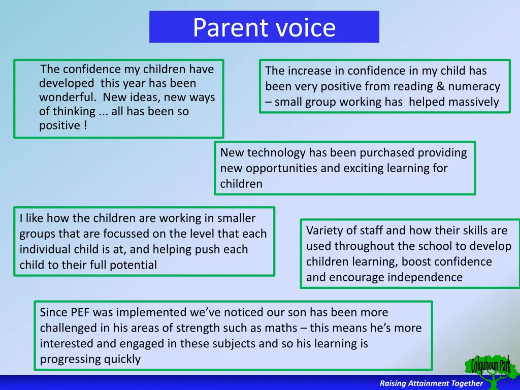 parent voice