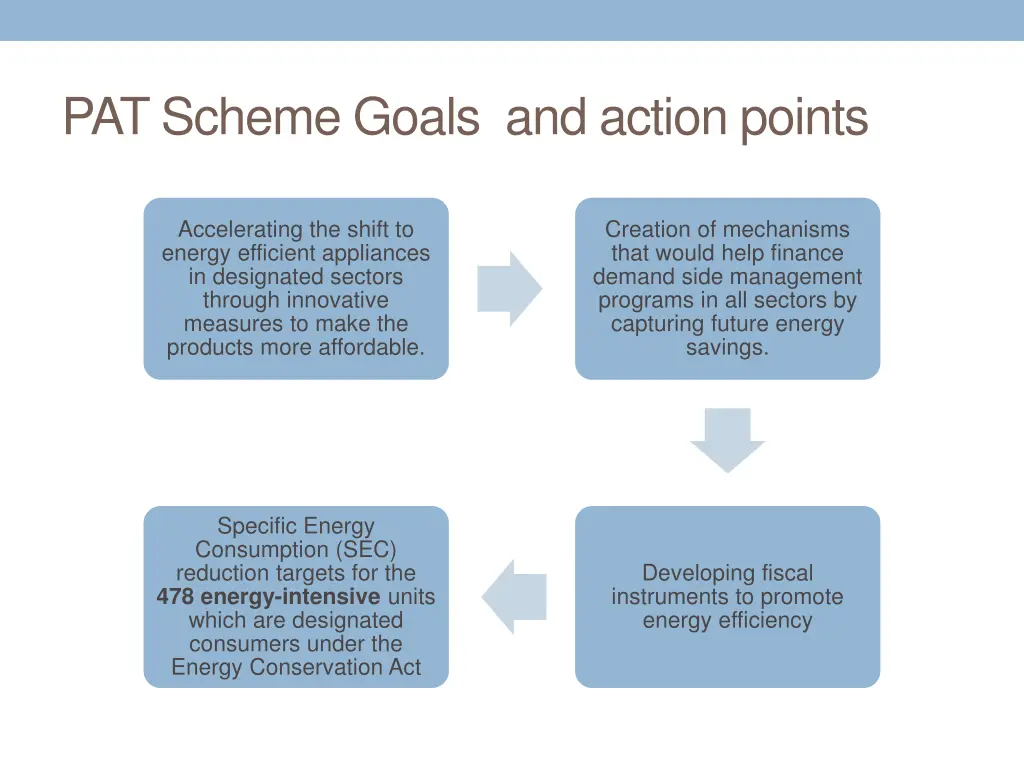 pat scheme goals and action points