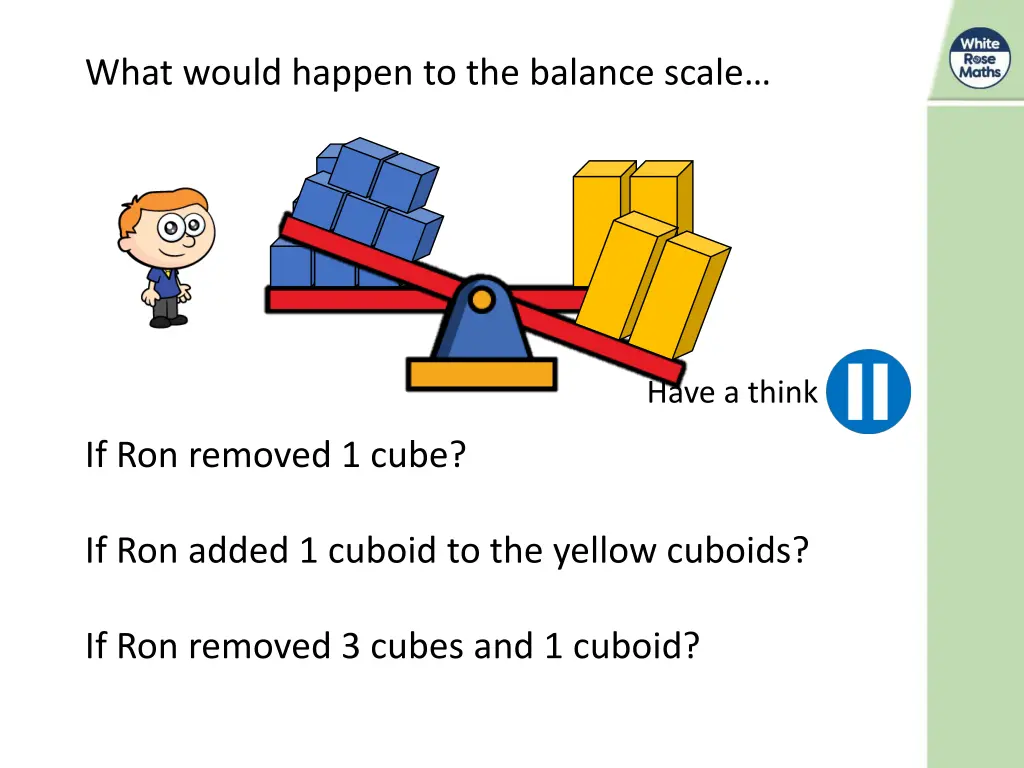 what would happen to the balance scale
