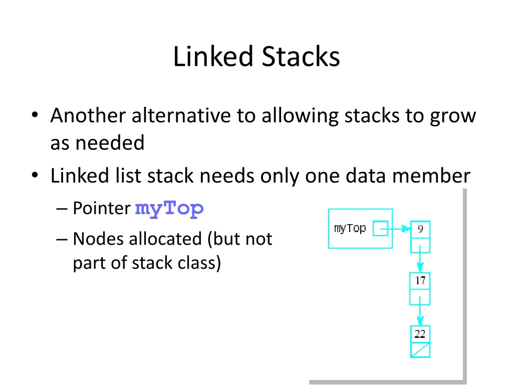 linked stacks