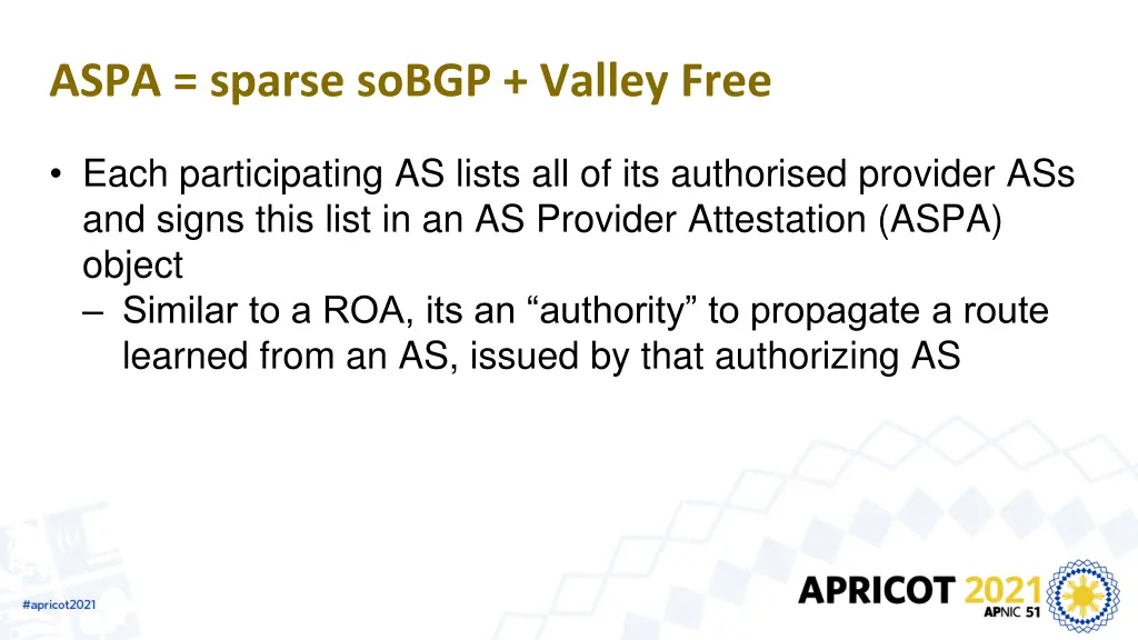 aspa sparse sobgp valley free