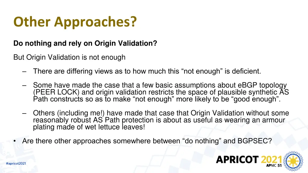 other approaches