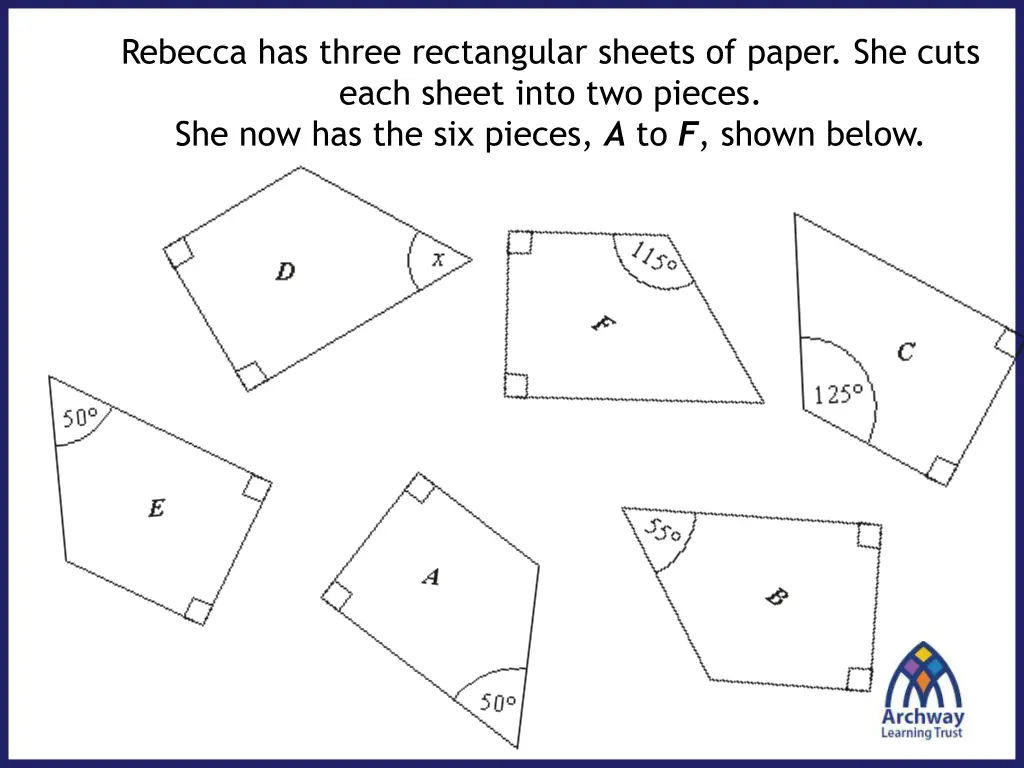 rebecca has three rectangular sheets of paper 5